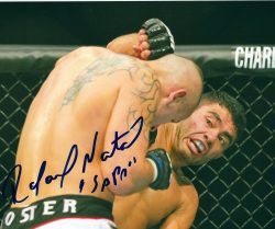 Autographed Rafael Natal UFC & MMA 8x10 photo with COA