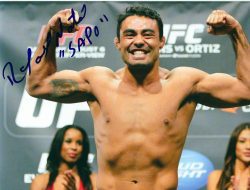 Autographed Rafael Natal UFC & MMA 8x10 photo with COA