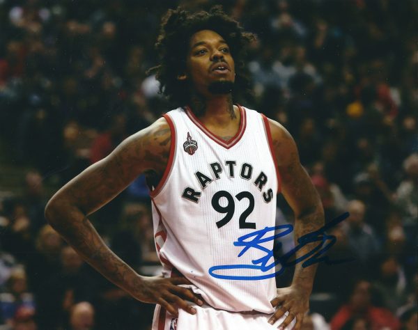 Autographed LUCAS NOGUEIRA 8x10 Toronto Raptors photo