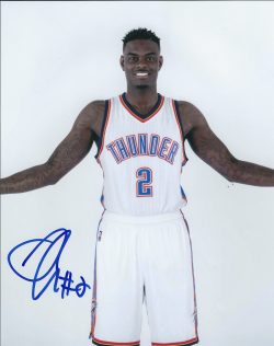 Autographed ANTHONY MORROW 8X10 Oklahoma City Thunder Photo