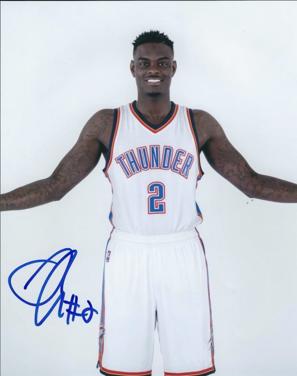 Autographed ANTHONY MORROW 8X10 Oklahoma City Thunder Photo