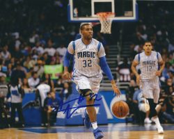 Autographed C.J WATSON 8X10 Orlando Magic Photo