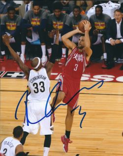 Autographed RYAN ANDERSON 8X10 Houston Rockets Photo