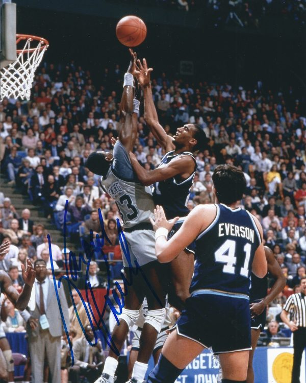 Autographed HAROLD PRESSLEY 8x10 Villanova Wildcats Photo