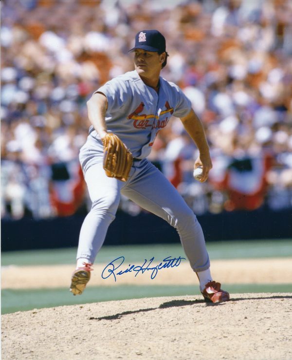 AUTOGRAPHED RICK HONEYCUTT St. Louis Cardinals photo