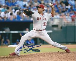 AUTOGRAPHED CESAR RAMOS 8X10 Los Angeles Angels Photo