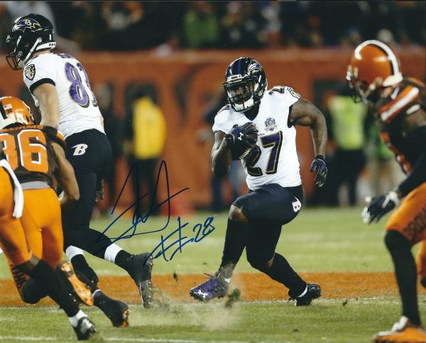 Autographed SHELDON PRICE 8X10 Baltimore Ravens Photo