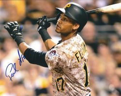 Autographed PEDRO FLORIMON 8X10 Pittsburgh Pirates Photo