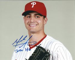 AUTOGRAPHED MARK APPEL 8X10 Philadelphia Phillies photo