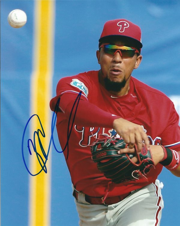 AUTOGRAPHED J.P. CRAWFORD 8X10 Philadelphia Phillies Photo