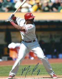 AUTOGRAPHED MAIKEL FRANCO 8X10 Philadelphia Phillies Photo