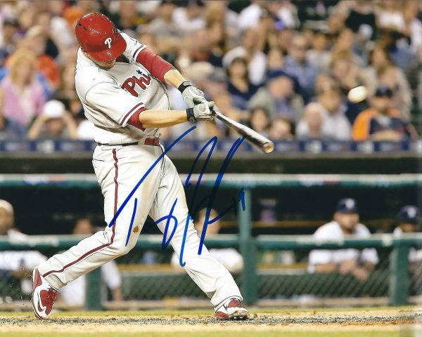 AUTOGRAPHED TOMMY JOSEPH 8X10 Philadelphia Phillies Photo