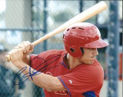 AUTOGRAPHED CAM PERKINS 8X10 Philadelphia Phillies Photo