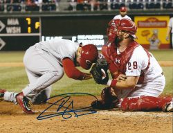 AUTOGRAPHED CAMERON RUPP 8X10 Philadelphia Phillies Photo