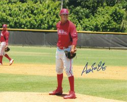 AUTOGRAPHED ALBERTO TIRADO 8X10 Philadelphia Phillies Photo