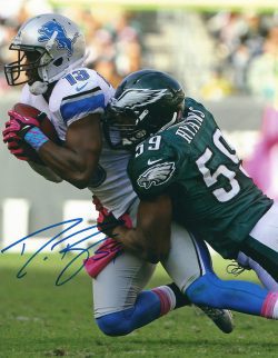 Autographed DEMECO RYANS 8X10 Philadelphia Eagles Photo