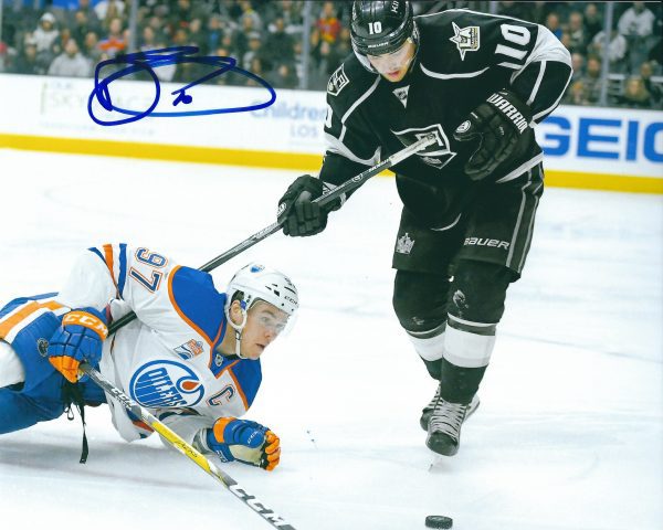 Autographed DEVIN SETOGUCHI 8x10 Los Angeles Kings Photo