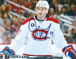 Autographed TORREY MITCHELL 8X10 Montreal Canadiens Photo