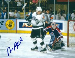 Autographed BILL RANFORD 8X10 Edmonton Oilers Photo
