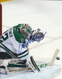 Autographed KARI LEHTONEN 8X10 Dallas Stars  Photo