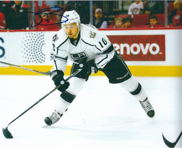 Autographed DEVIN SETOGUCHI 8x10 Los Angeles Kings Photo