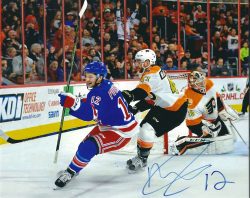 Autographed  MATT PUEMPEL 8X10 New York Rangers Photo