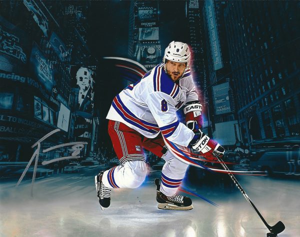 Autographed KEVIN KLEIN 8X10 New York Rangers Photo