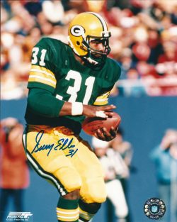 Autographed GERRY ELLIS Green Bay Packers Photo