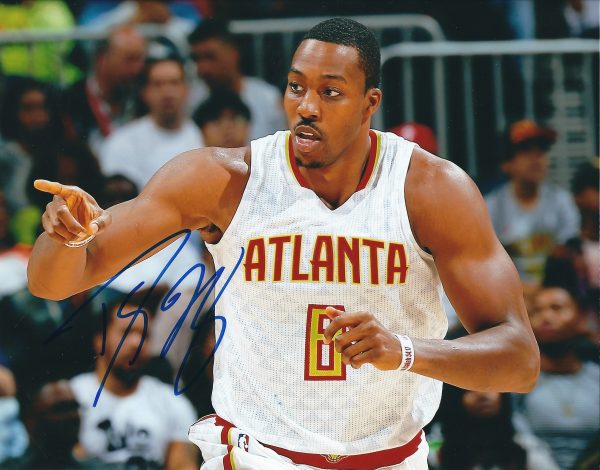 AUTOGRAPHED DWIGHT HOWARD 8X10 Atlanta Hawks photo