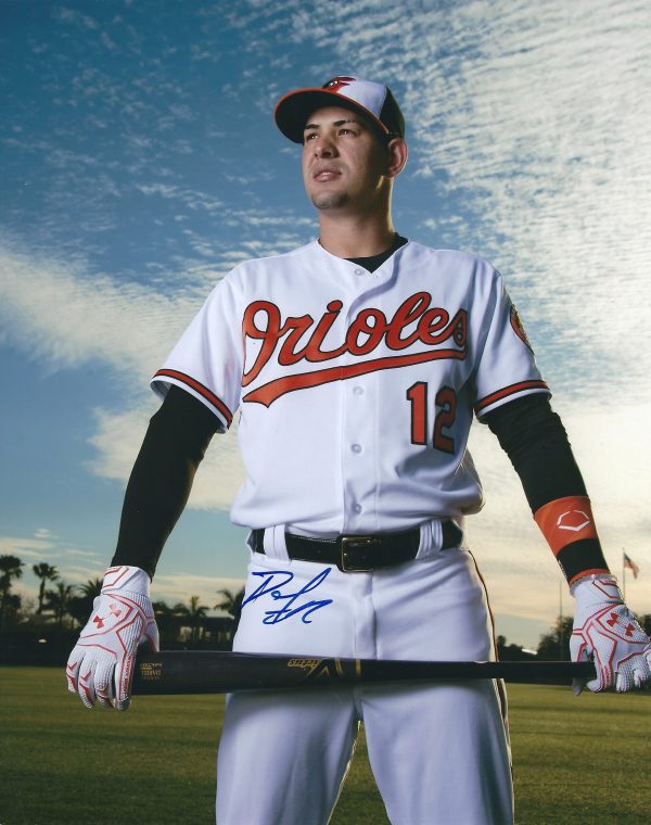 AUTOGRAPHED DARIEL ALVAREZ 8X10 Baltimore Orioles Photo