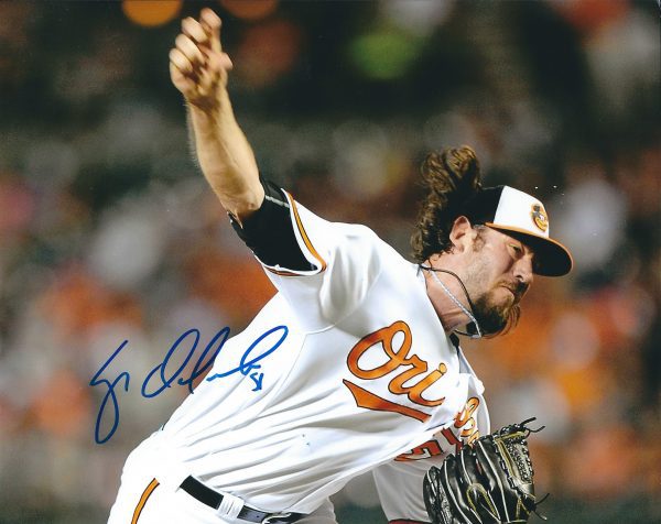 AUTOGRAPHED LOGAN ONDRUSEK 8X10 Baltimore Orioles Photo