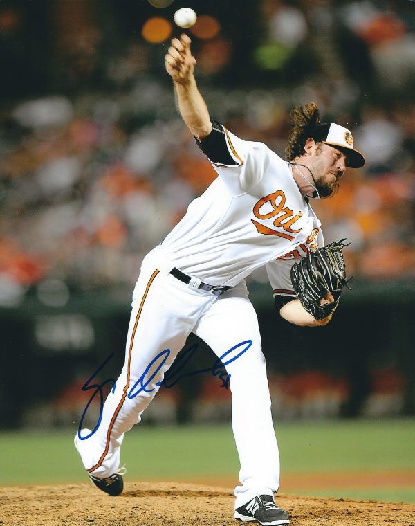 AUTOGRAPHED LOGAN ONDRUSEK 8X10 Baltimore Orioles Photo