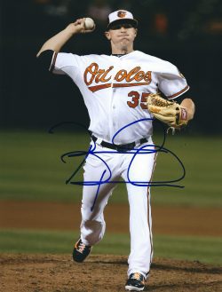 AUTOGRAPHED BRAD BRACH 8X10 Baltimore Orioles Photo
