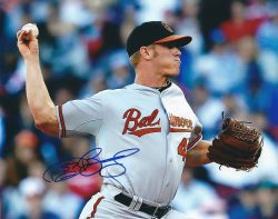 AUTOGRAPHED  DYLAN BUNDY 8X10 Baltimore Orioles Photo