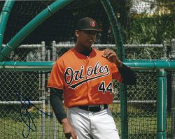 AUTOGRAPHED JESUS LIRANZO 8X10 Baltimore Orioles Photo