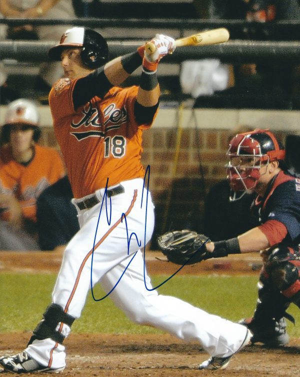 AUTOGRAPHED Christian Walker 8X10 Baltimore Orioles Photo