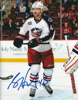 Autographed SCOTT HARTNELL 8X10 Columbus Blue Jackets Photo