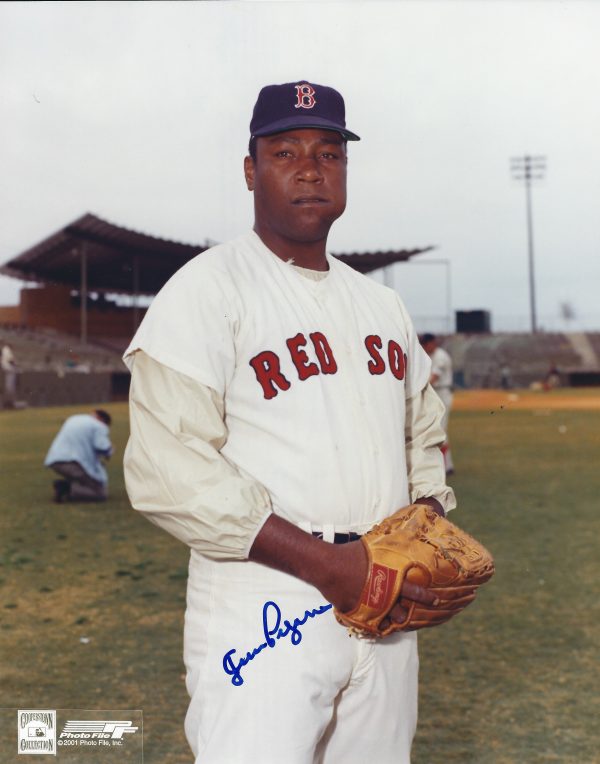 AUTOGRAPHED JUAN PIZARRO 8X10 Boston Red Sox photo