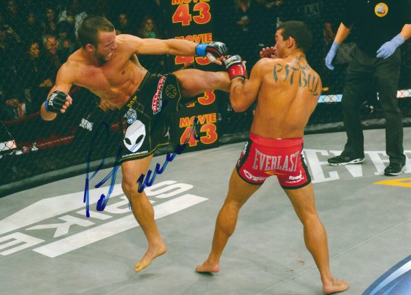 Autographed Pat Curran UFC & MMA 8x10 photo with COA