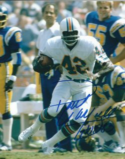Autographed  PAUL WARFIELD 8X10 Miami Dolphins  photo