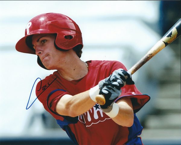 AUTOGRAPHED CARLOS TOCCI 8X10 Philadelphia Phillies Photo