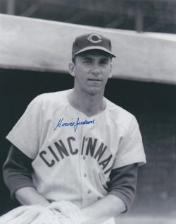 AUTOGRAPHED HOWIE JUDSON photo  Cincinnati Reds
