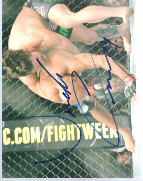 Autographed Ian "Uncle Creepy" McCall UFC & MMA 8x10 photo with COA
