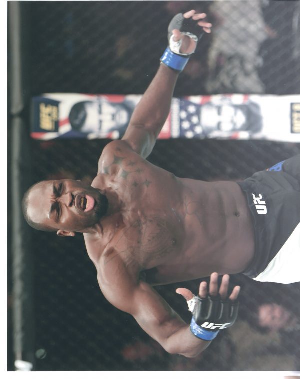 Autographed Derek Brunson UFC & MMA 8x10 photo with COA
