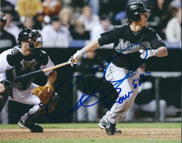 AUTOGRAPHED CHRIS COGHLAN 8X10 Florida Marlins Photo