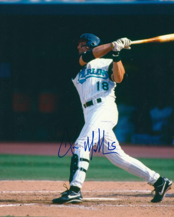 AUTOGRAPHED 8X10  KEVIN MILLAR Florida Marlins Photo