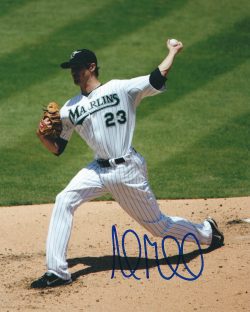 AUTOGRAPHED ANDREW MILLER 8X10 Florida Marlins Photo