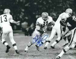 Autographed CHARLIE HARRAWAY 8X10 Cleveland Browns Photo