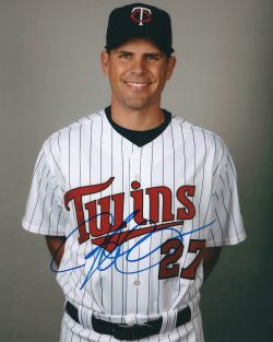 AUTOGRAPHED JEFF CIRILLO 8X10 Minnesota Twins photo