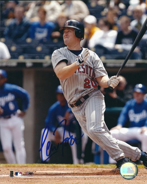 AUTOGRAPHED LEW FORD 8X10 Minnesota Twins photo